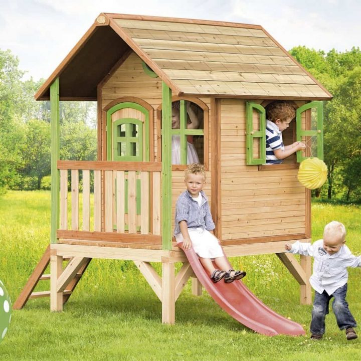 Maison En Bois En Kit Pour Enfant – Le Meilleur Des Maisons … tout Cabane De Jardin Enfant Bois