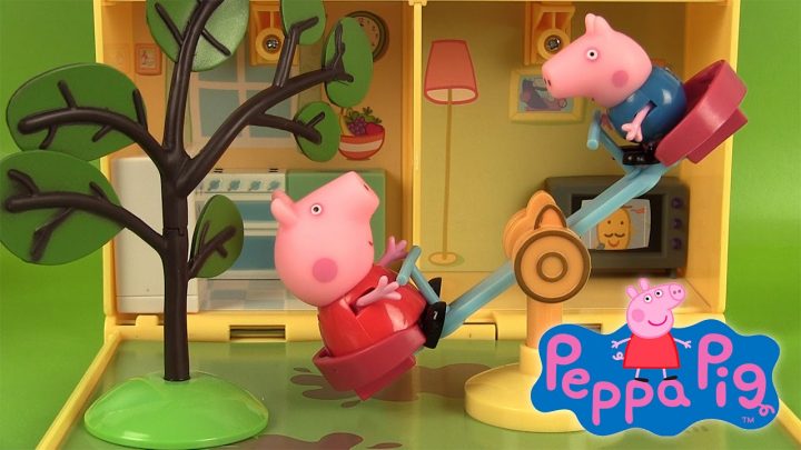 Maison Et Jardin De Peppa Pig Jouets Et Super Sand Peppa’S Home & Garden  Playset à Maison Jardin Jouet