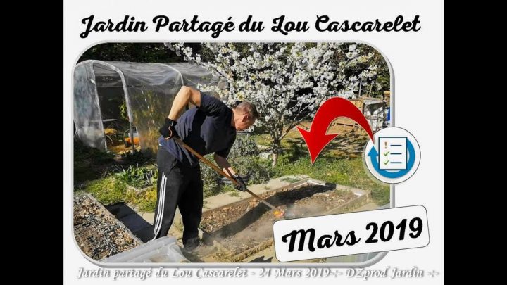 Mars 2019 Au Jardin Partagé Du Lou Cascarelet – Dzprod Jardin pour Jarre De Jardin