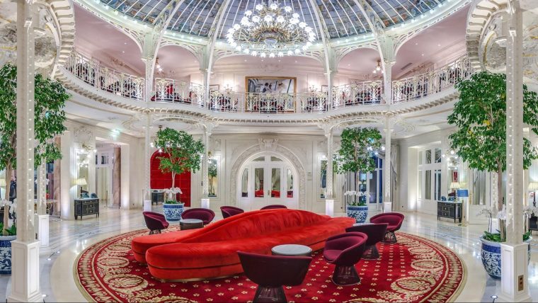 Meetings And Events At Hotel Hermitage Monte-Carlo 5*, Monte … dedans Salon De Jardin En Pierre