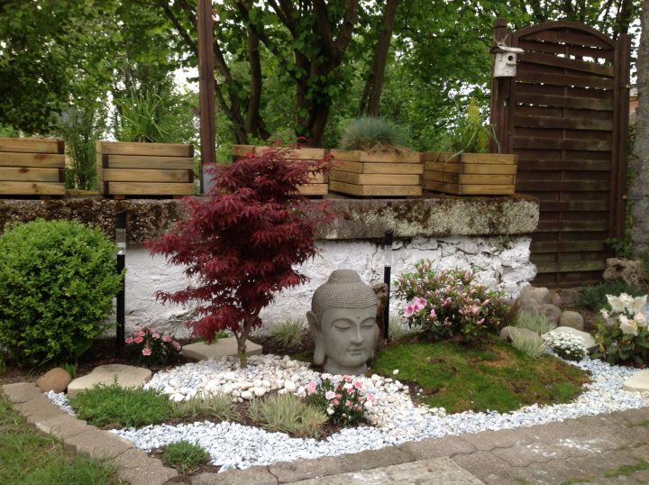 Mini Buddha Garden In My Home | Bouddha Jardin, Jardin … intérieur Jardin Avec Galets Blancs