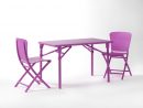 Mobilier De Jardin Nardi : L'ensemble Table Et Chaises ... pour Chaise Jardin Colorée