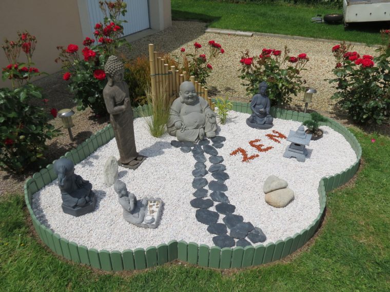 Mon Coin Zen Terminé | Deco Jardin Zen, Decoration Jardin Et … destiné Accessoires Pour Jardin Japonais