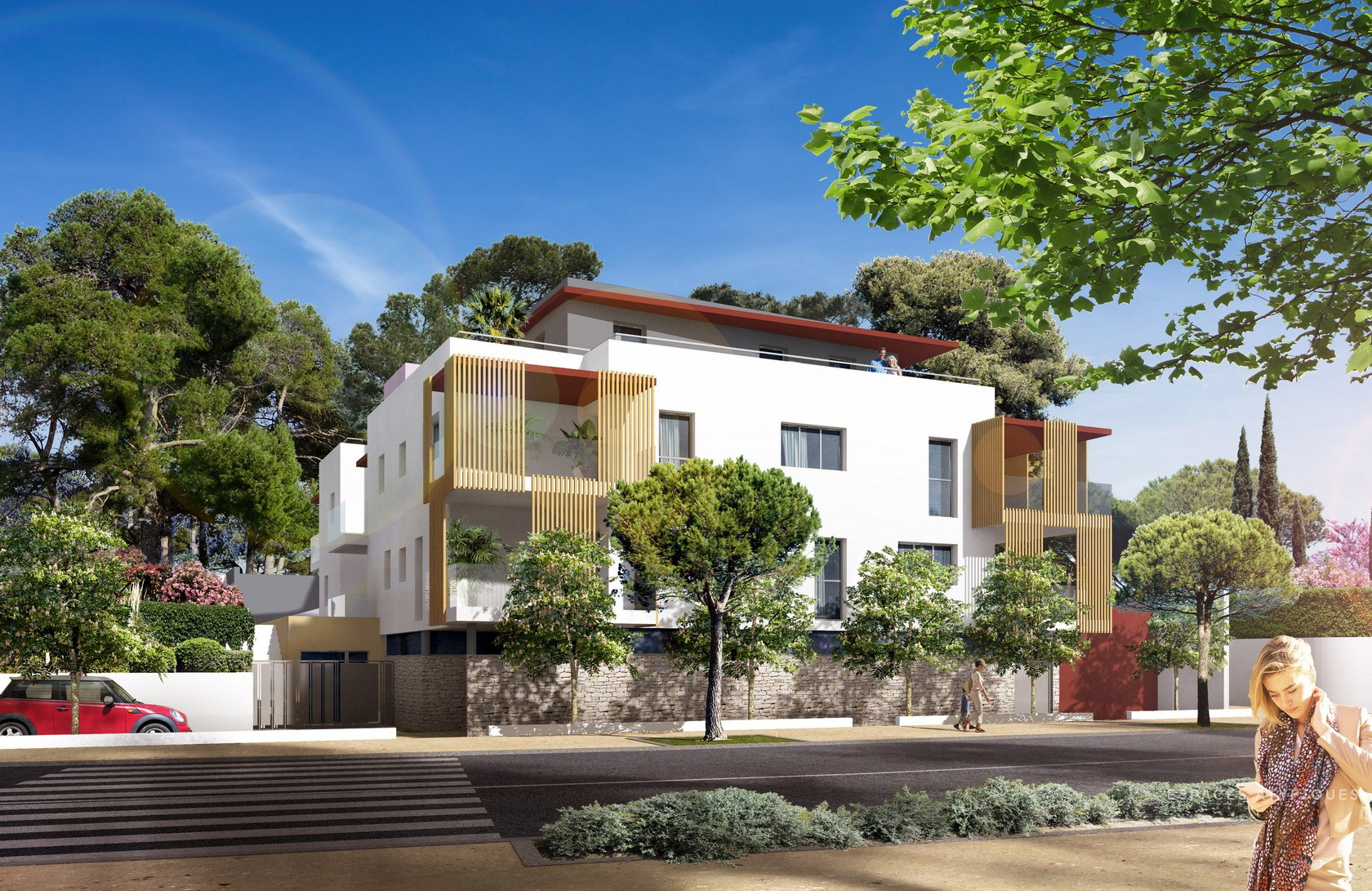 Montpellier : Neuf : Appartements Avec Terrasse Ou Jardin ... serapportantà Appartement Avec Jardin Montpellier