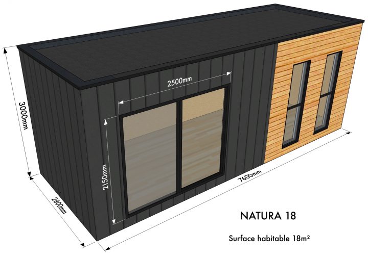 Natura "studio" avec Studio De Jardin Habitable
