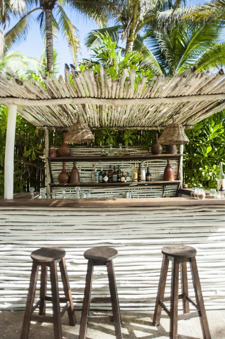 Nest, Tulum | Bar Exterieur, Bar Jardin Et Bars De Plage pour Paillote Jardin