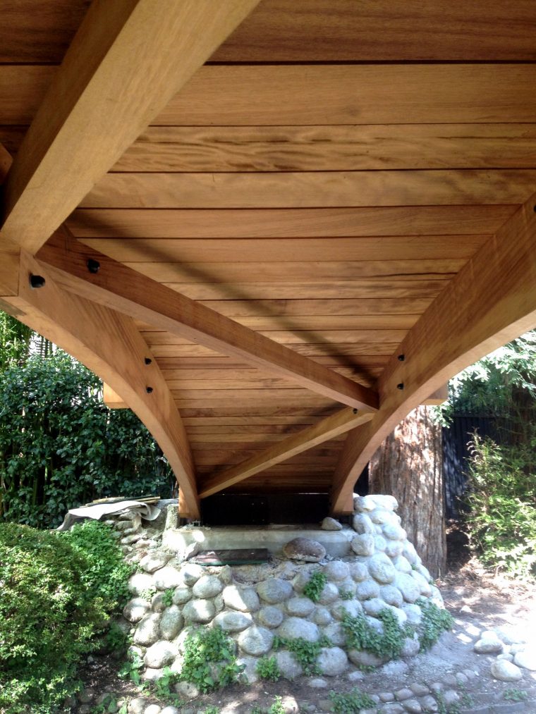 Ouvrage D'art Bois Extérieur Structure Sur Mesure | Sle intérieur Pont De Jardin En Bois