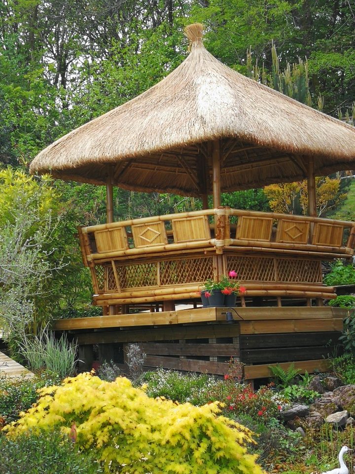 Paillote Chiang Maï – Tendance Bambou concernant Paillote Jardin