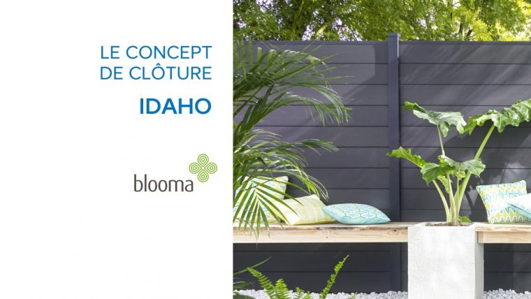 Panneaux De Jardin Composables Idaho Blooma (619652) Castorama pour Cloture Jardin Castorama
