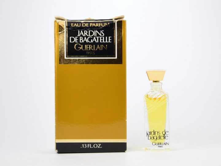 Perfume Vintage Mini Eau De Parfum Jardins De Bagatelle Guerlain Paris 4 Ml  0.13 Fl. Oz. Miniature Ladies intérieur Jardin De Bagatelle Guerlain
