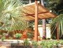 Pergola Design Bois Et Bambou | Pergola, Jardin Contemporain intérieur Abri Jardin Bambou