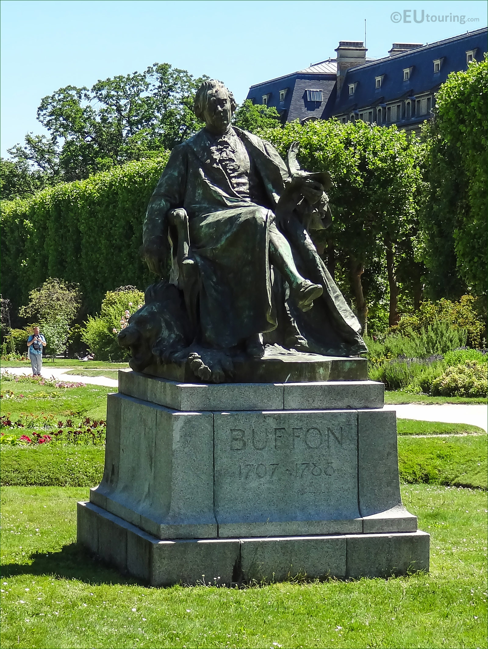 Photos Of Comte De Buffon Statue In Jardin Des Plantes Paris ... destiné Serre De Jardin Leclerc