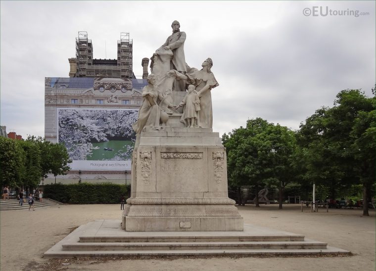 Photos Of Jules Ferry Monument In Jardin Des Tuileries … destiné Statue De Jardin D Occasion