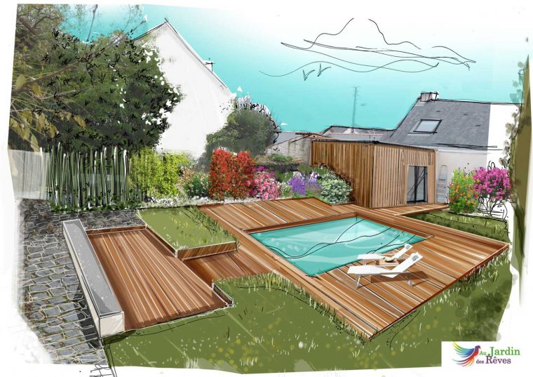 Plans 3D Paysagiste Ic La Plaine Sur Mer 44 : M. Richeux destiné 3D Jardin & Paysagisme