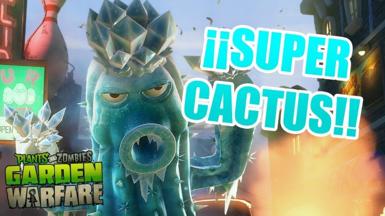Plants Vs Zombies Garden Warfare | El Super Cactus | Gameplay Xbox 360 pour Zombie De Jardin