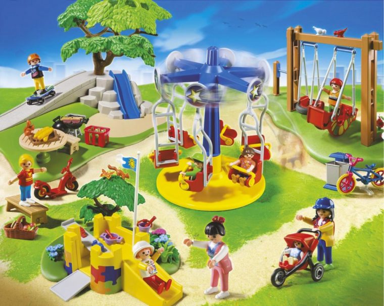Playmobil City Life 5024 Grand Jardin D'enfants encequiconcerne Playmobil Jardin D Enfant