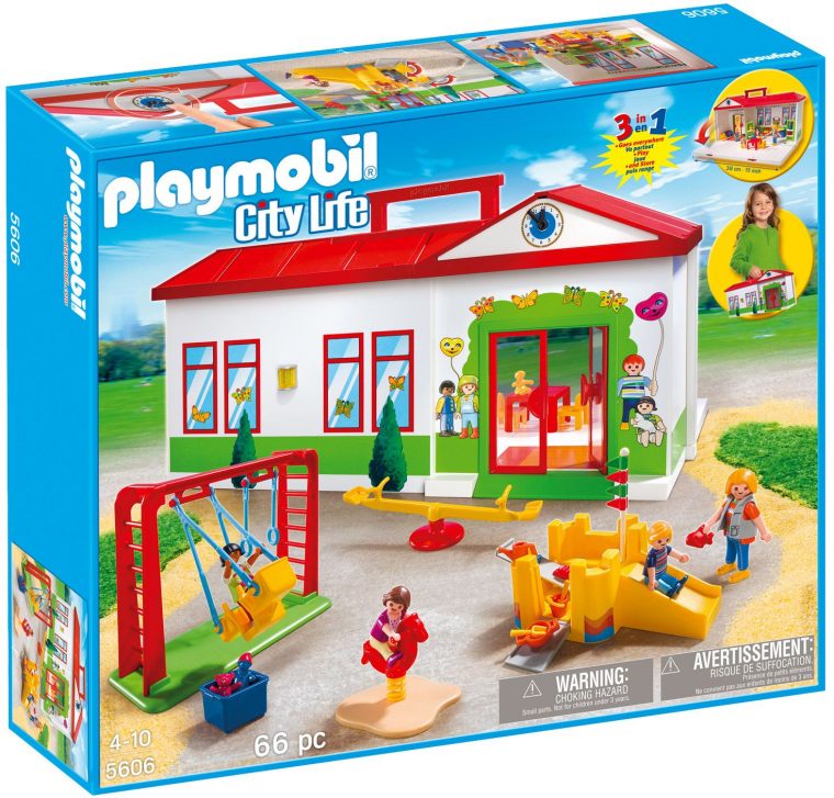 Playmobil City Life 5606 : La Garderie | Playmobil … avec Grand Jardin D Enfant Playmobil