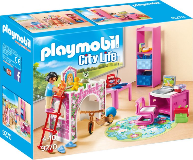 Playmobil City Life : Les Enfants Avec Lit En Hauteur (9270 … destiné Jardin D Enfant Playmobil