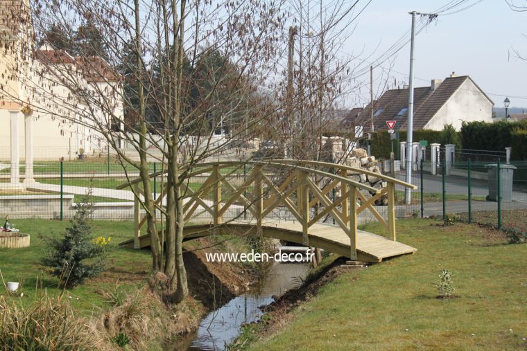 Pont En Bois – Acheter Pont De Jardin En Bois Sur Le Site … destiné Pont De Jardin En Bois