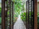 Porte En Fer Forgé Pour Jardin | Portes De Jardin En Métal ... pour Portes De Jardin En Métal