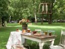 Prairie Style Picnic | Decoration Exterieur, Table Champêtre ... encequiconcerne Salon De Jardin Romantique