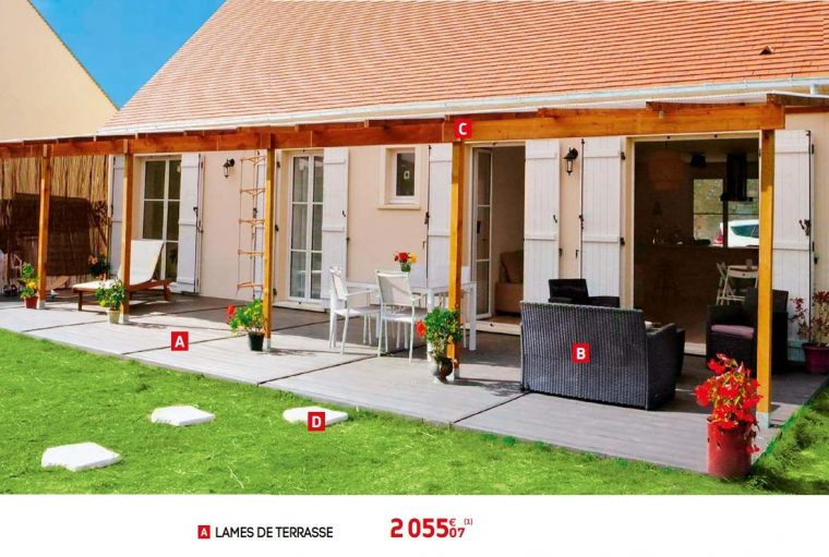 Promotion Brico Depot: Lames De Terrasse – Produit Maison … dedans Dalle Jardin Brico Depot