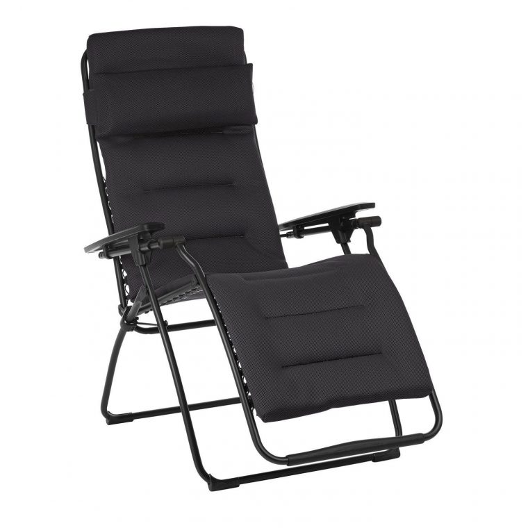 Relax De Jardin En Acier Futura Air Comfort Acier … encequiconcerne Chaise Longue De Jardin Lafuma