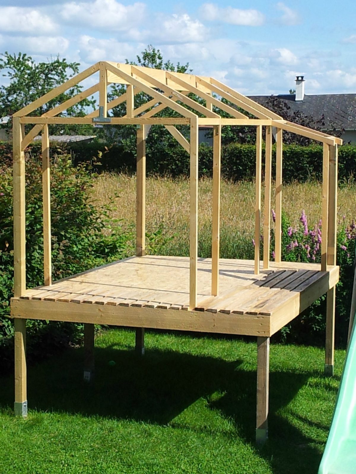 Résultat De Recherche D'images Pour &quot;cabane Enfant En ... destiné Fabriquer Une Cabane De Jardin