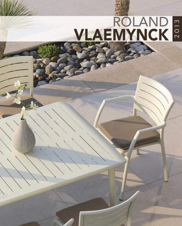 Roland Vlaemynck Outdoor Furniture Catalogue By Roland … concernant Mobilier De Jardin Vlaemynck