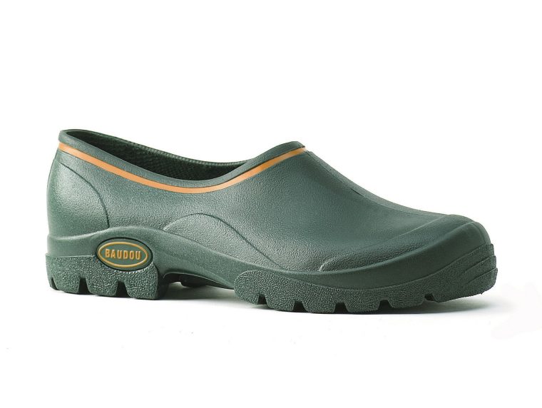 Sabots De Jardin Baudou Cork Vert – Sabots – Chaussures De … destiné Chaussure De Jardin