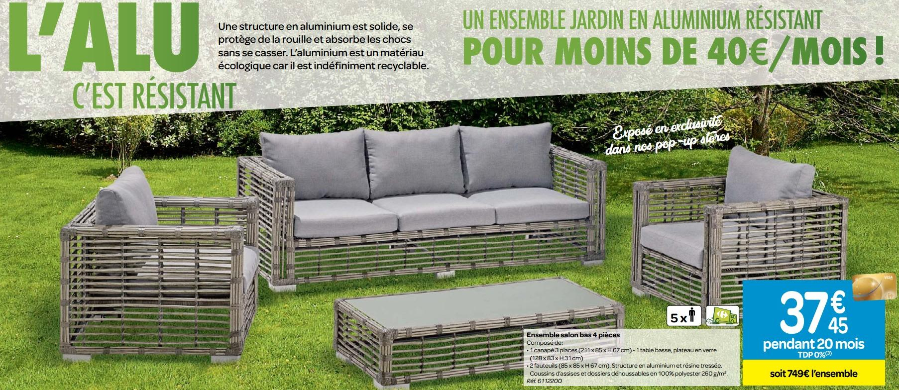 Salon De Jardin Carrefour 2019 - The Best Undercut Ponytail pour Serre De Jardin Carrefour
