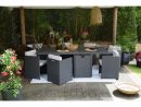 Salon De Jardin Encastrable Mode De Vie Michigan 9 Pièces concernant Table De Jardin Encastrable
