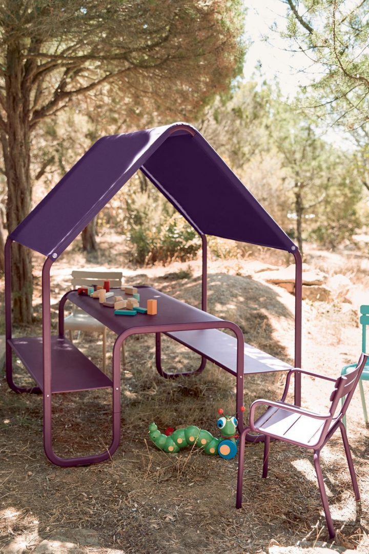 Salon De Jardin Enfant : Sélection De Mobilier Outdoor … encequiconcerne Salon De Jardin Pour Enfant
