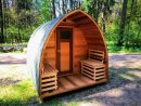 Sauna Extérieur Bois 2020 | Sauna Tonneau Pas Cher pour Sauna De Jardin En Bois
