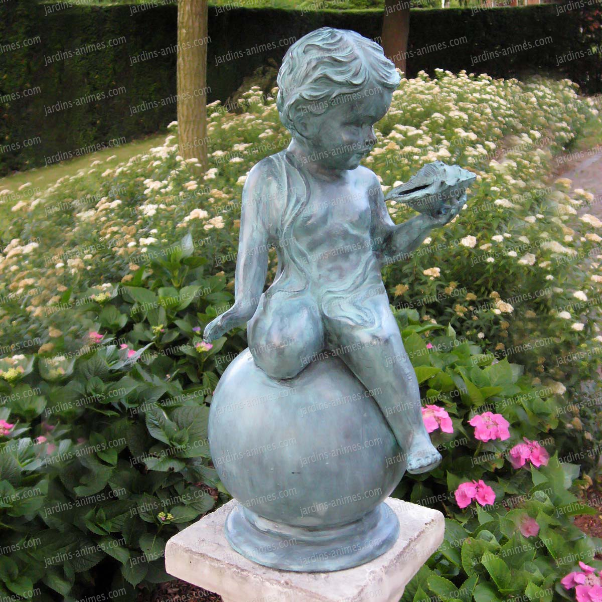 Sculpture Bronze Pour Jardin à Jardins Animés Sculpture