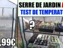 Serre De Jardin Aldi Garden Feelings Presentation Et Test De Température à Serre De Jardin Florabest