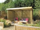 Slatted Wooden Garden Shelter | Garden Gazebo, Garden ... pour Abri De Jardin Ouvert