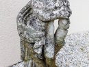 Statue En Pierre | Brocanta avec Statue De Jardin En Pierre Reconstituée