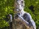 Statue From Les Jardins De La Fontaine In Nimes, France ... concernant Statue Fontaine De Jardin