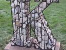 Steel Rebar Cage Filled With Rock | Décorations De Jardin En ... tout Sculpture Moderne Pour Jardin