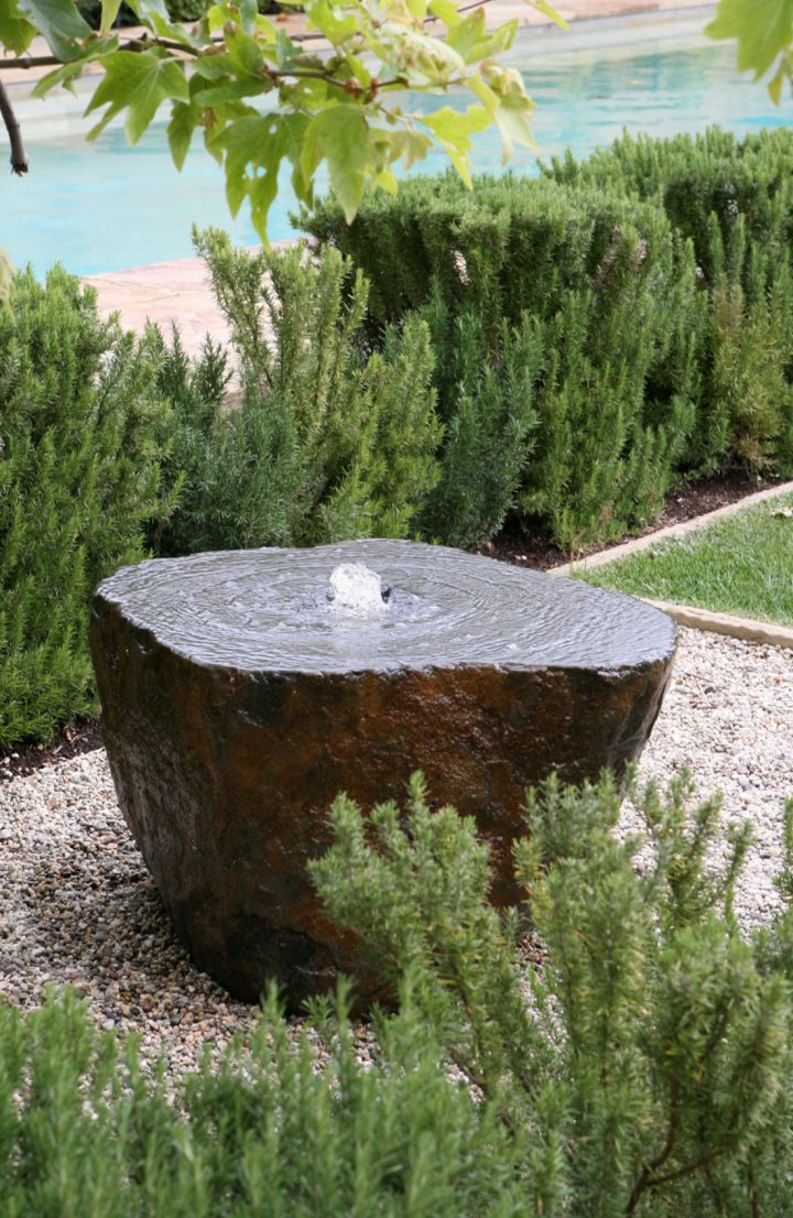 Stone Fountain By Gardentemple In A Garden By Joseph … dedans Fontaine A Eau De Jardin
