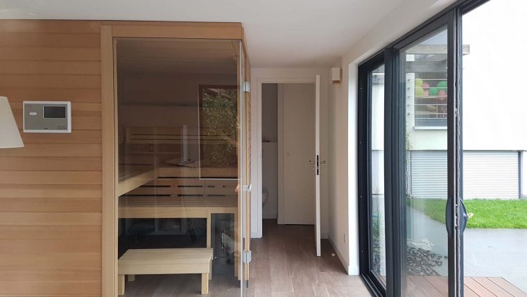 Studio Bois Pour Sauna Ou Spa – Smartkub à Sauna De Jardin En Bois