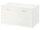 Stuva / Fritids Banc Avec Rangement Jouets - Blanc, Blanc 90X50X50 Cm destiné Banc Coffre Jardin Ikea