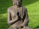 Superbe Statue De Bouddha Zen Jardin 73 Cm Pas Cher ... dedans Tete De Bouddha Pour Jardin