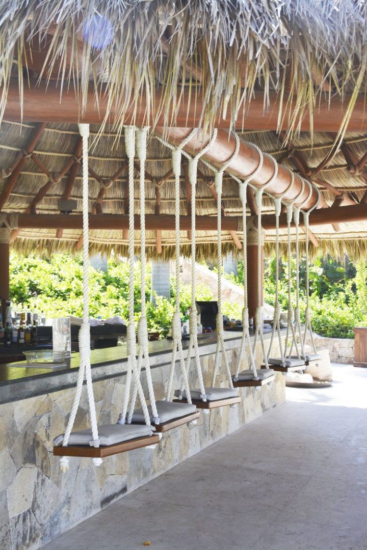 Swings, Chair, Beach Club, Punta Mita, Mexico, Vacation … concernant Paillote Jardin