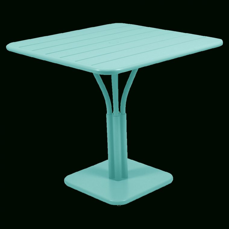 Table 80X80 Cm Pied Central – Fermob intérieur Table De Jardin Fermob Soldes