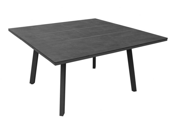 Table Barsa 100/140 X 140 Cm, Plateau Trespa® encequiconcerne Table De Jardin Carrée 8 Personnes