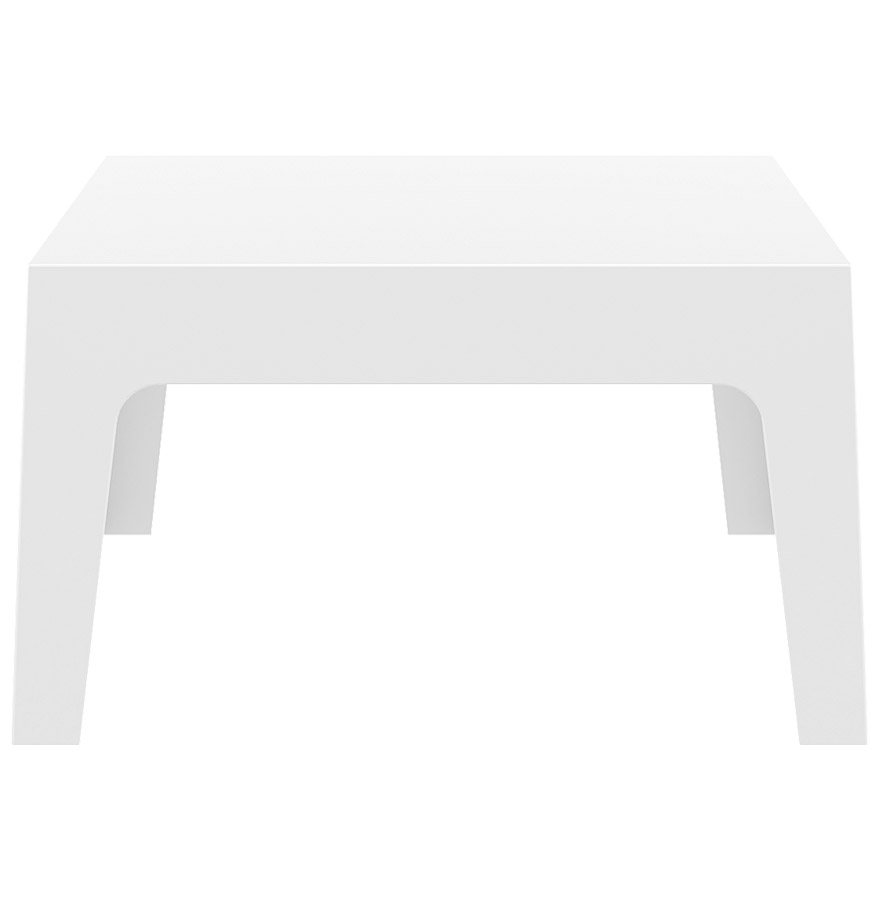 Table Basse 'marto' Blanche En Matière Plastique serapportantà Table Basse De Jardin En Plastique