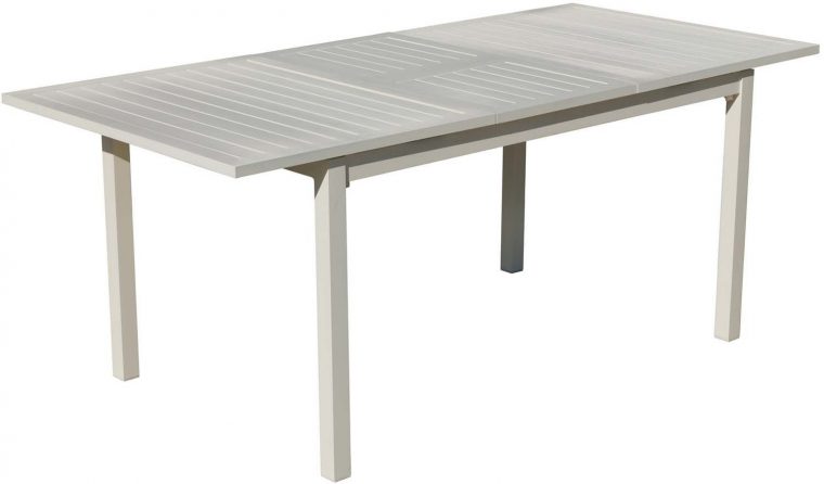 Table De Jardin En Aluminium Extensible Sarana tout Table De Jardin En Aluminium Extensible