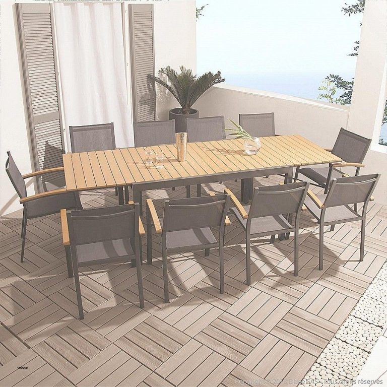 Table De Jardin Aluminium Jardiland